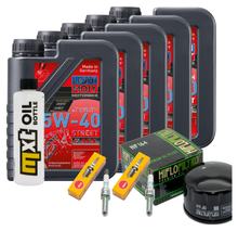 Pacote de Inspeção 5L 5W-40 + Filtro de Óleo + 2x Vela de Ignição para BMW R RT 1200 ccm Ano. 2014