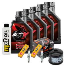 Pacchetto di ispezione 5L 5W-40 + filtro olio + 2x candela per BMW R RT 1200 ccm Anno 2015