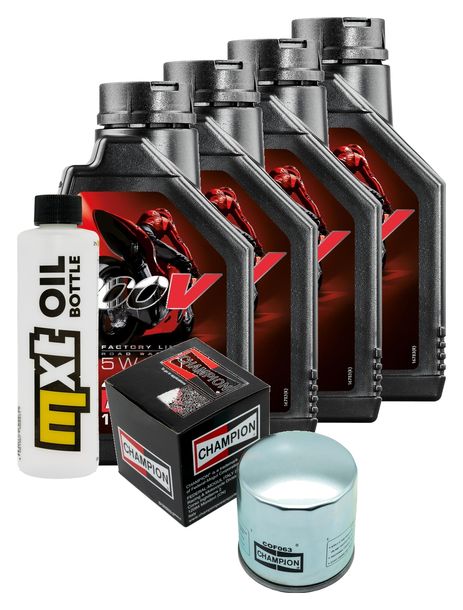 Inspektionspaket 4L 5W-40 + Ölfilter für BMW R 850 ccm Bj. 2008 - 2009