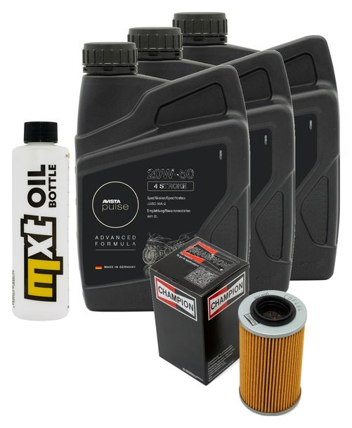 Inspektionspaket 3L 20W-50 + Ölfilter für Buell CR 1125 ccm Bj. 2009 - 2010