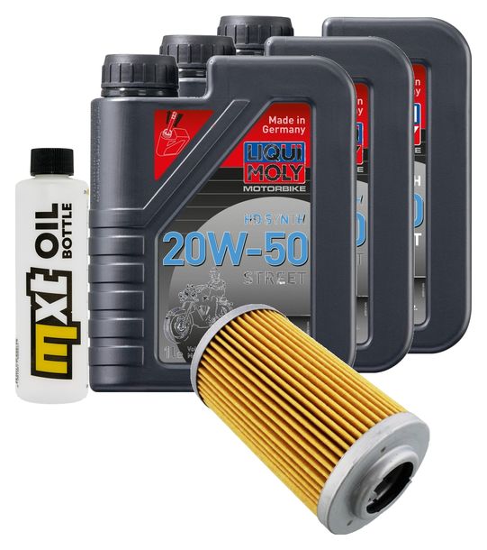 Inspektionspaket 3L 20W-50 + Ölfilter für Buell R 1125 ccm Bj. 2008