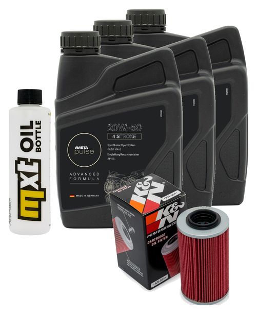 Inspektionspaket 3L 20W-50 + Ölfilter für Buell R 1125 ccm Bj. 2008