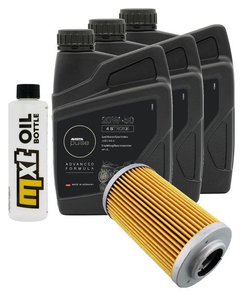 Inspektionspaket 3L 20W-50 + Ölfilter für Buell R 1125 ccm Bj. 2008