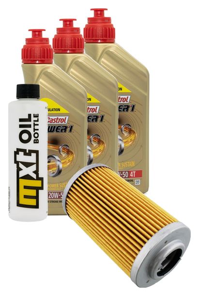 Inspektionspaket 3L 20W-50 + Ölfilter für Buell R 1125 ccm Bj. 2008