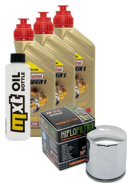Inspektionspaket 3L 20W-50 + Ölfilter für Buell S1 Lightning 1200 ccm Bj. 1996