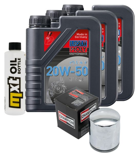 Inspektionspaket 3L 20W-50 + Ölfilter für Buell S1 Lightning 1200 ccm Bj. 1996