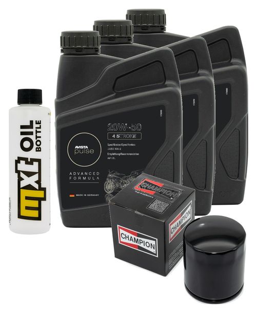 Inspektionspaket 3L 20W-50 + Ölfilter für Buell S1 Lightning 1200 ccm Bj. 1996