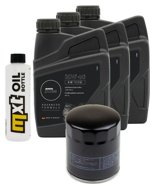 Inspektionspaket 3L 20W-50 + Ölfilter für Buell S1 Lightning 1200 ccm Bj. 1996