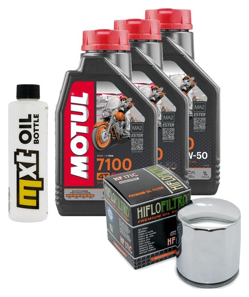 Inspektionspaket 3L 20W-50 + Ölfilter für Buell X1 Lightning 1200 ccm Bj. 1998