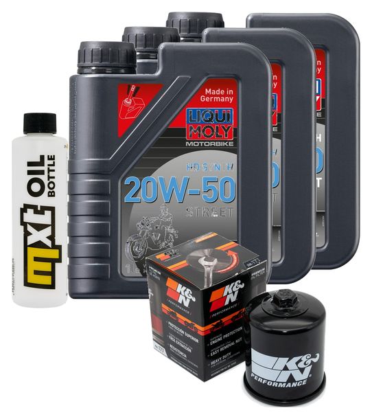 Inspektionspaket 3L 20W-50 + Ölfilter für Buell XB 9 R Firebolt F XB12X i Ulysses 12 Fireboldt 984 / 1200 ccm Bj. 2002 - 2010