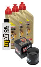 Pacchetto di ispezione 3L 20W-50+filtro olio per Buell XB 9 R Firebolt F XB12X i Ulysses 12 Fireboldt 984 / 1200 ccm Anno 2002 - 2010