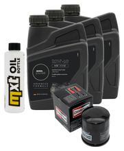 Paquete de inspección 3L 20W-50+filtro de aceite para Buell XB 12 R Fireboldt 9 S Lightning F 984 / 1200 ccm Año 2006 - 2010