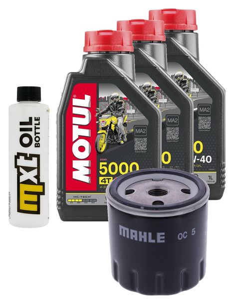 Inspektionspaket 3L 10W-40 + Ölfilter für Cagiva Elefant 650 ccm Bj. 1987