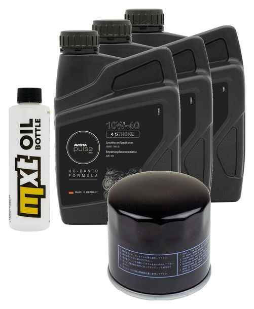 Inspektionspaket 3L 10W-40 + Ölfilter für Cagiva Elefant 750 ccm Bj. 1989 - 1997