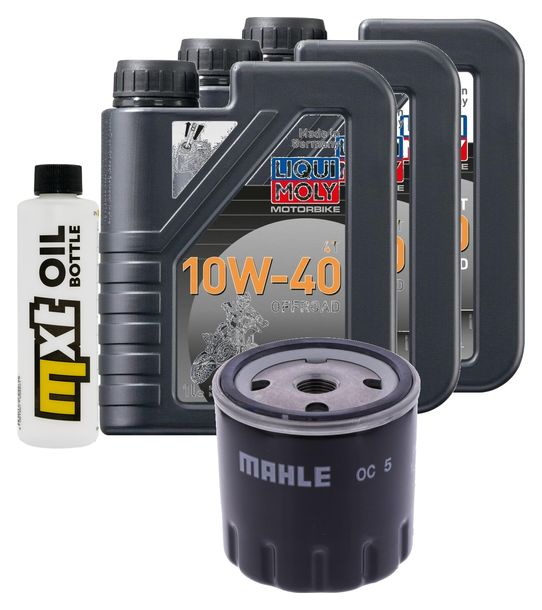 Inspektionspaket 3L 10W-40 + Ölfilter für Cagiva Elefant 750 ccm Bj. 1994 - 1995