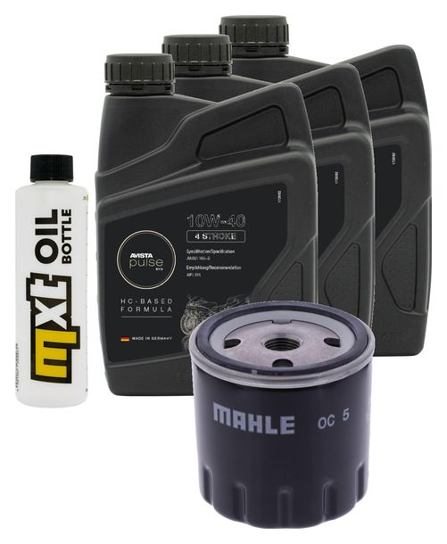 Inspektionspaket 3L 10W-40 + Ölfilter für Cagiva Elefant 750 ccm Bj. 1994 - 1995