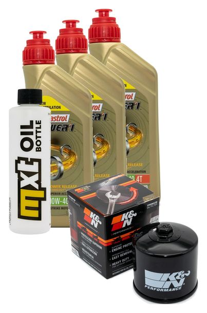 Inspektionspaket 3L 10W-40 + Ölfilter für Cagiva Elefant 750 ccm Bj. 1994 - 1995