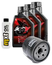 Inspektionspaket 3L 5W-40 + Ölfilter für Cagiva V-Raptor 650 ccm Bj. 2001 - 2004