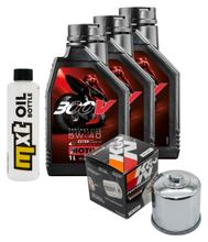 Inspektionspaket 3L 5W-40 + Ölfilter für Cagiva V-Raptor 650 ccm Bj. 2001 - 2004