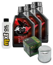 Inspektionspaket 3L 5W-40 + Ölfilter für Cagiva V-Raptor 650 ccm Bj. 2001 - 2004