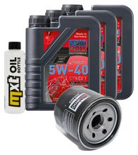 Inspektionspaket 3L 5W-40 + Ölfilter für Cagiva V-Raptor 650 ccm Bj. 2001 - 2004