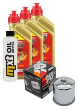 Inspektionspaket 3L 5W-40 + Ölfilter für Cagiva V-Raptor 650 ccm Bj. 2001 - 2004