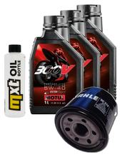 Inspektionspaket 3L 5W-40 + Ölfilter für Cagiva V-Raptor 650 ccm Bj. 2001 - 2004