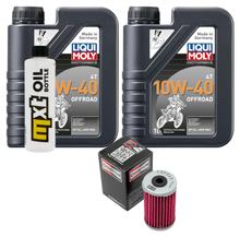 2L 10W-40 Inspection Package+oil filter for Daelim VL Daystar Roadwin Fi R 125 ccm Year 2000 - 2017