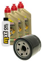 Pacchetto di ispezione 3L 10W-40+filtro olio per Cagiva V-Raptor 650 ccm Anno 2005 - 2007