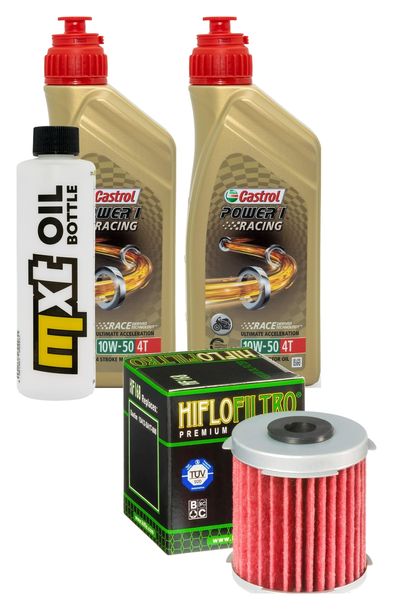 2L 10W-50 Inspection Package+oil filter for Daelim VL Daystar 125 ccm Year 2006