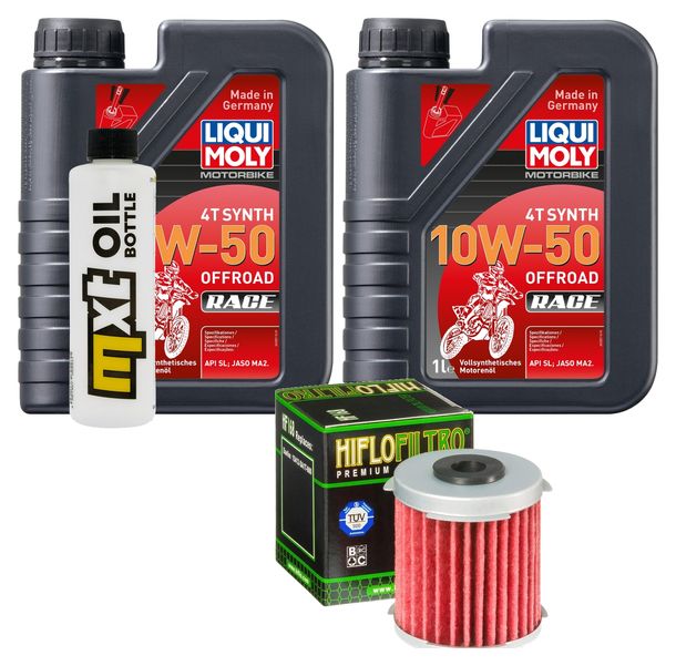 Pacchetto di ispezione 2L 10W-50+filtro olio per Daelim VL Daystar 125 ccm Anno 2006