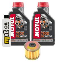 Inspekční balíček 2L 10W-50 + olejový filtr pro Daelim VT VS 125 ccm ročník výroby 1998 - 1999