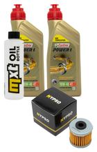 2L 10W-40 Inspection Package+oil filter for Daelim VT VS 125 ccm Year 2000 - 2001