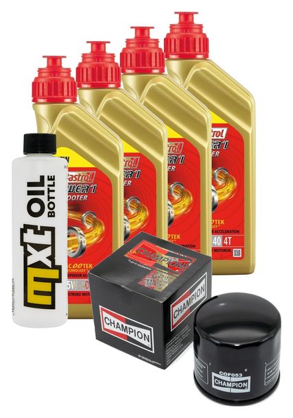 Inspektionspaket 4L 5W-40 + Ölfilter für Ducati ST4 S Monster S4R 996 / 1000 ccm Bj. 1998 - 2003