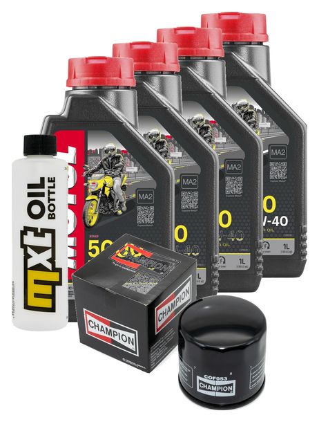 Inspektionspaket 4L 10W-40 + Ölfilter für Ducati Monster S4RS SS i.e. Nuda 900 / 1000 ccm Bj. 1999 - 2008