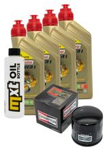 Inspectiepakket 4L 10W-40 + Oliefilter voor Ducati Monster S4RS SS i.e. Nuda 900 / 1000 ccm Bouwjaar 1999 - 2008