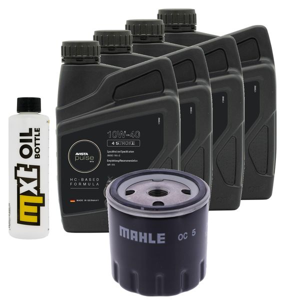 Inspektionspaket 4L 10W-40 + Ölfilter für Ducati Multistrada S DS SS Dark ST4 600 - 1000 ccm Bj. 1998 - 2006