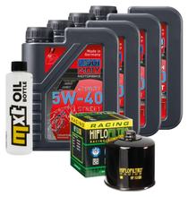 Inspektionspaket 4L 5W-40 + Ölfilter für Ducati ST 3 S 1000 ccm Bj. 2004 - 2007