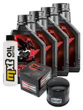 4L 15W-50 Inspection Package+oil filter for Ducati S R SP Hypermotard Monster ABS Multistrada Evo 696 - 1198 ccm Year 2007 - 2018