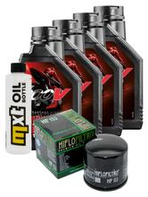 4L 15W-50 Inspection Package+oil filter for Ducati R Hypermotard Evo Monster S ABS 1098 - 1200 ccm Year 2009 - 2014