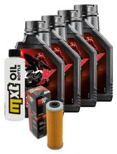 Inspectiepakket 4L 15W-50 + oliefilter voor Ducati Panigale V4 R Superleggera S V2 899 - 1199 ccm Bj. 2012 - 2021