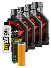 Inspectiepakket 4L 15W-50 + oliefilter voor Ducati Panigale V4 R Superleggera S V2 899 - 1199 ccm Bj. 2012 - 2021