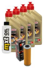 Inspectiepakket 4L 10W-50 + Oliefilter voor Ducati Panigale V4 R S Superleggera V2 955 - 1299 cc bouwjaar 2015 - 2021