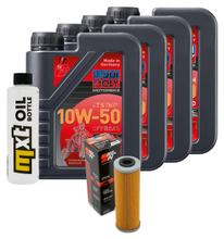 4L 10W-50 inspection package+ oil filter for Ducati Panigale V4 R S Superleggera V2 955 - 1299 ccm Year 2015 - 2021