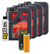 Inspectiepakket 4L 10W-50 + Oliefilter voor Ducati Panigale V4 R S Superleggera V2 955 - 1299 cc bouwjaar 2015 - 2021