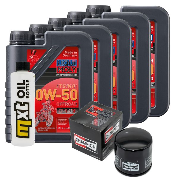 Inspektionspaket 5L 10W-50 + Ölfilter für Ducati Multistrada S ABS 1200 ccm Bj. 2010 - 2011