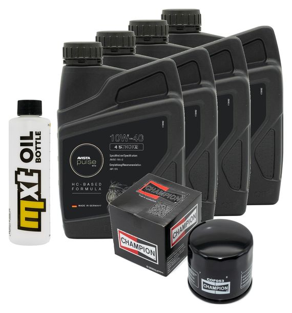 Inspektionspaket 4L 10W-40 + Ölfilter für Ducati SS 600 ccm Bj. 1999 - 2000