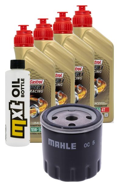 Inspektionspaket 4L 10W-50 + Ölfilter für Ducati SP SPS Paso 748 - 989 ccm Bj. 1986 - 2008