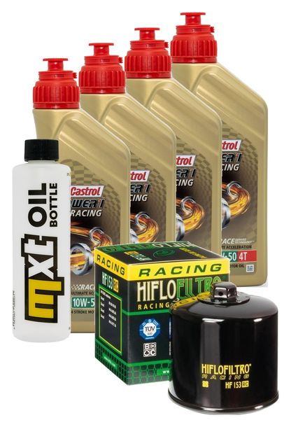 Inspektionspaket 4L 10W-50 + Ölfilter für Ducati SP SPS Paso 748 - 989 ccm Bj. 1986 - 2008