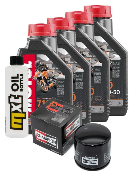 Inspektionspaket 4L 10W-50 + Ölfilter für Ducati SP SPS Paso 748 - 989 ccm Bj. 1986 - 2008